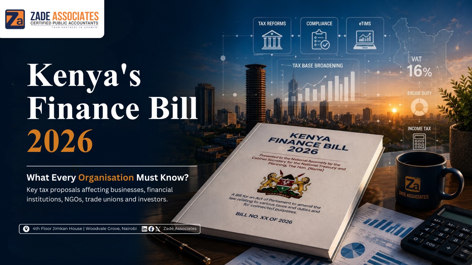 Kenya’s Finance Bill 2026:What Every Organisation Must Know