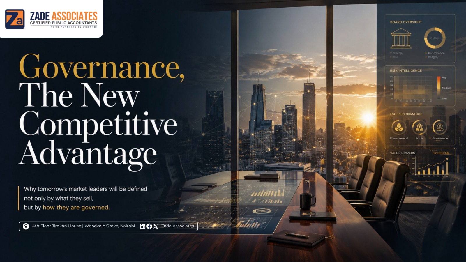 Governance, The New Competitive Advantage