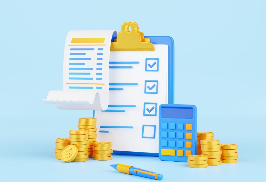 3d-render-tax-payment-financial-business-concept